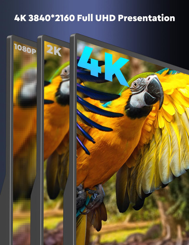 Monitor Portátil 4k 15.6 Pulgadas Usb-c Hdr Mmg