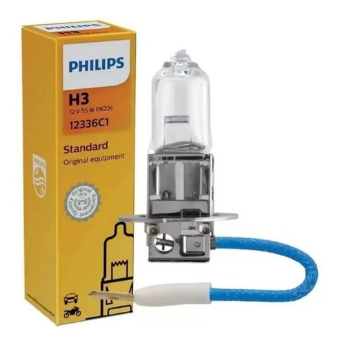 Lâmpada Philips Standard H3 12v 55w 12258c1