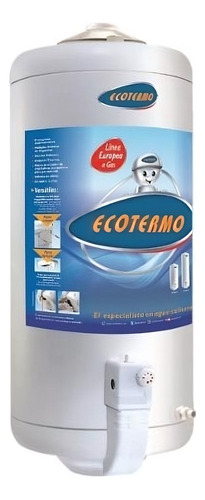 Termotanque Ecotermo 80 Lts Colgar Gas Envasado P/garrafa!!