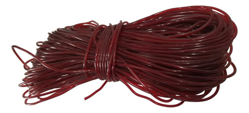 Plastico Hilo Acapulco Tejer Silla 2 Madejas Colores Color Rojo
