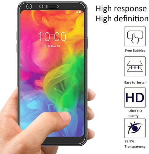 Protector De Pantalla Para Telefono LG Q7 / Lgq7 Plus X2u