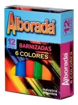 Comprar Tizas Tiza Alborada 6 Colores Barnizadas Caja X 12 Tizas