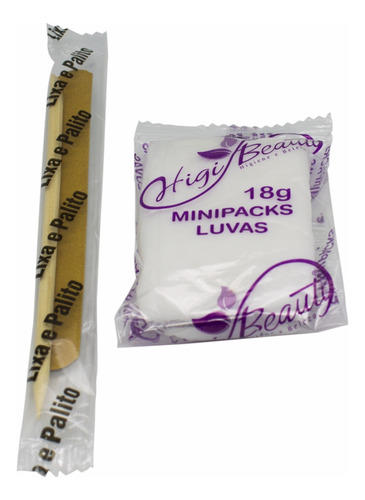 Kit Manicure Com Creme Emoliente, Lixa E Palito - 10 Kits