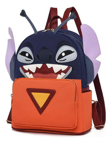 Mochila Lilo Y Stitch Bolsa Experimento 626 Laptop