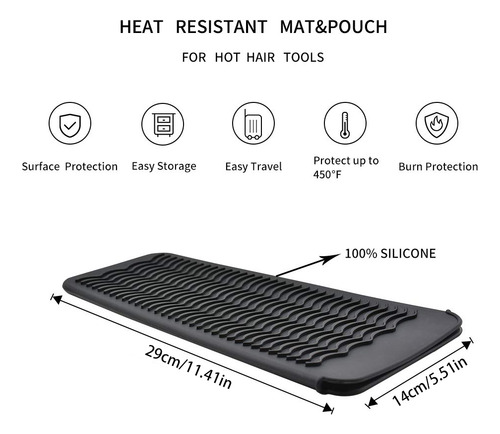 Funda De Viaje De Silicona Resistente Al Calor