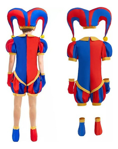 C Trajes Pomni De Circo Digital Mágico, Trajes De Circo