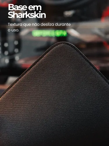 Mouse Pad Gamer Apex Control Profissional 49x42 Mousepad - Preto: imagem 5