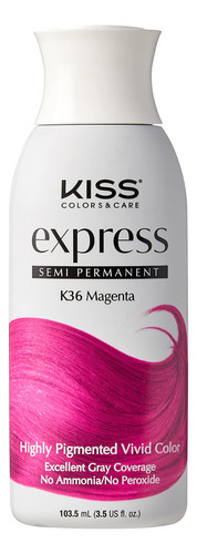 Kiss Express Color #k36 Tinte Semi-permanente Magenta