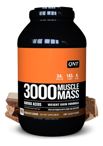 Ganador De Peso Muscle Mass 3000 4,5 Kg