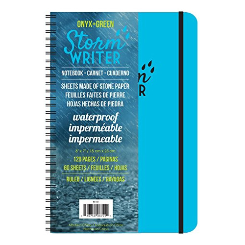 , Nuevos Cuadernos Impermeables Storm Writer, 6  X 9 , ...