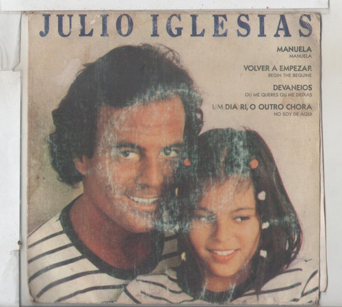 Compacto Vinil Julio Iglesias - Manuela - Discos Cbs