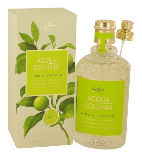 Perfume 4711 Acqua Colonia Lime & Nutmeg 170ml Edc - Novo