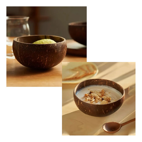 Mini Bowls De Coco (drcocco) Ecologicos Y Naturales 12pz