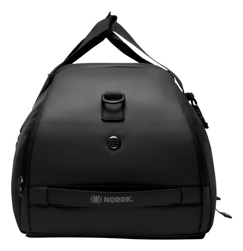 Mochila y maleta Nordk On The Road 2 en 1, 36 litros, color negro, diseño de tela lisa