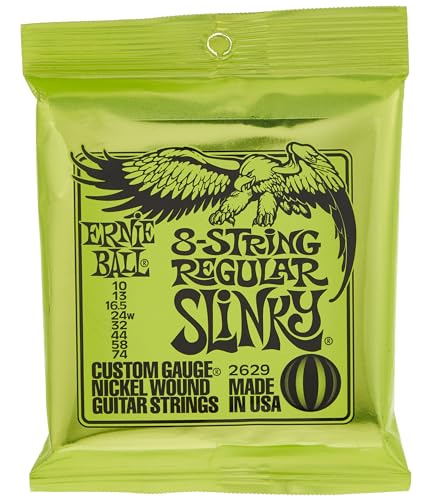 Cuerdas De Guitarra Eléctrica Ernie Ball 8-string Regular