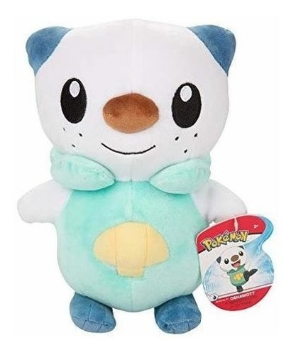 Pelúcia Pokémon Oshawott 8'' - Wct Tomy 