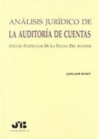 Libro Anã¡lisis Jurã­dico De La Auditorã­a De Cuentas. - ...
