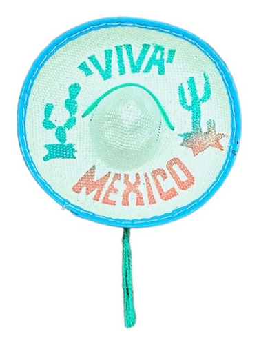 10 Sombreros Mini 10cm Tapa Botella Adorno Recuerdo Mexicano