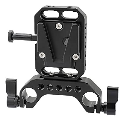 Adaptador V-lock Camvate Con Soporte De Riel 15mm - 2865