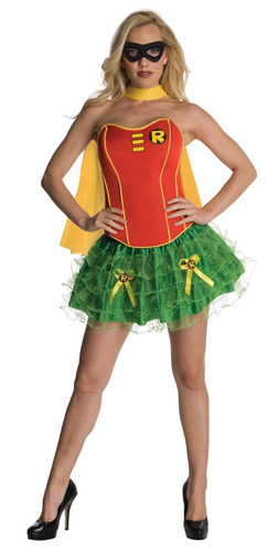 Disfraz De Robin Sexy Para Mujer Talla: M Halloween