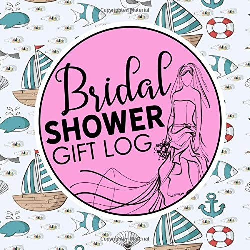 Bridal Shower Gift Log Bridal Shower Book, Gift Notebook, Gi