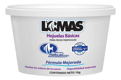 Lote 20 Alimento 10gr Hojuelas Lomas Para Peces Tropicales