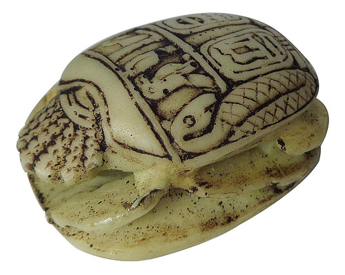 Scarab Beetle - Figura De Pisapapeles De 2 Pulgadas, Estatu.