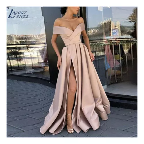 Anciano conformidad Novia Vestidos Elegantes Color Beige | MercadoLibre 📦