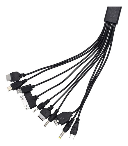 Cable Usb Universal 10 En 1, Compatible Con Cable De Carg...