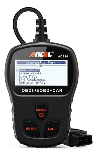 Obd2 Scanner OBD Ferramenta de diagnóstico de carro, leitor de