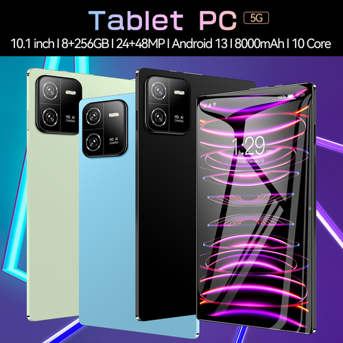 Nuevo Pad6pro 10.1 Pulgadas Smart Tablet 8+256gb