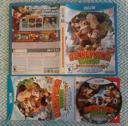 Donkey Kong Country Tropical Freeze Nintendo Wii U - Fisico