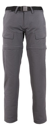 Pantalon Mujer Rampur Mix-2 Pant Gris Oscuro Lippi