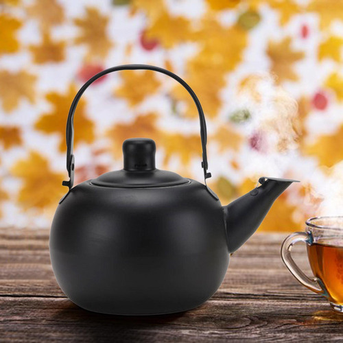 Ba Tetera Cafetera Con Filtro Para Exteriores Con 1l Negro