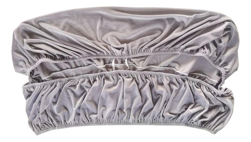 Funda Otomana Rectangular Para La Mayoría De Los Gris Claro