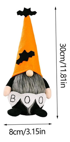 2pcs Peluche De Peluche Decoración Gnomos Halloween Muñeco