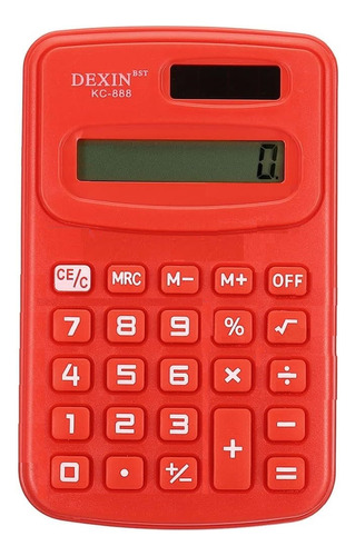 Mini Calculadora De Bolsillo 8 Digitos Escolar O Comercial
