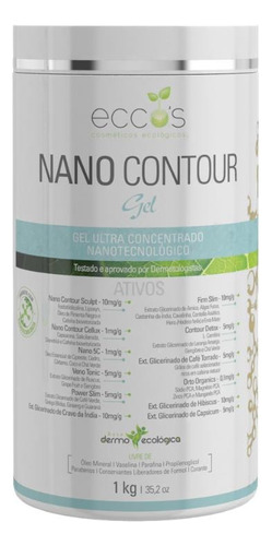 Nano Contour - Gel Corporal Ultra Concentrado 1kg Eccos