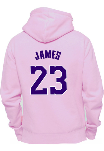 Sudadera Angeles Lakers Lebron James 23 Hoodie Unixes Nba