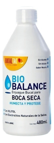 Enjuage Bucal Bio Balance Bucal Tac Boca Seca Humecta 480 Ml