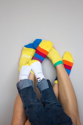 Imagen 5 de 7 de Medias Para Niños De Emociones X2 - Alegría