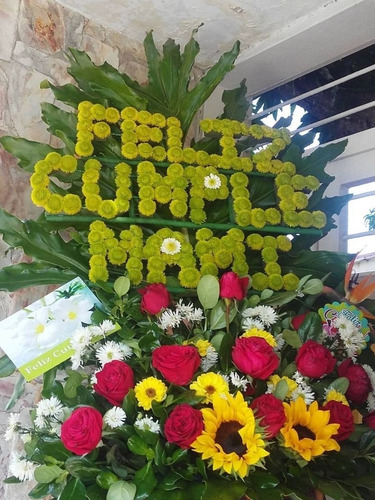 Arreglo Floral/letras En Flores Feliz Cumple Mami Cumpleaños | Cuotas sin  interés