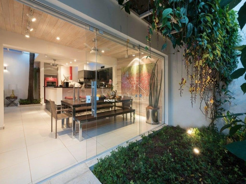 Imagem 1 de 24 de Casa Térrea Au 400m² 3 Suítes Sala Ampla Com 4 Ambientes Escritório Lareira Piscina, Deck De 7x5m Spa Espaço Gourmet 4 Vagas - Ca00464 - 69321243