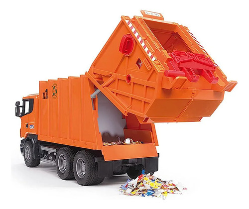 Bruder Camión Basurero Scania R-series Csg
