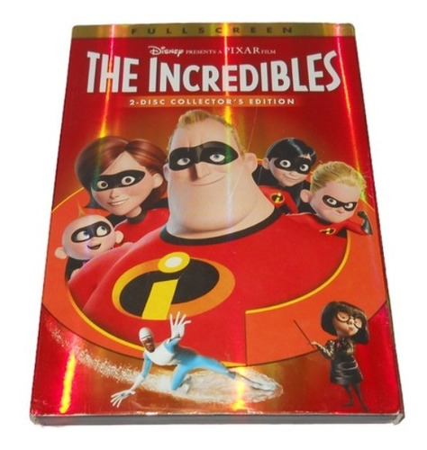 Disney Pixar The Incredibles Los Increibles Dvd 2 Discos +++