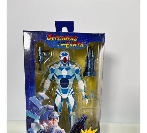 Neca Defenders Of The Earth Garax Ultímate Evil Robot Figura