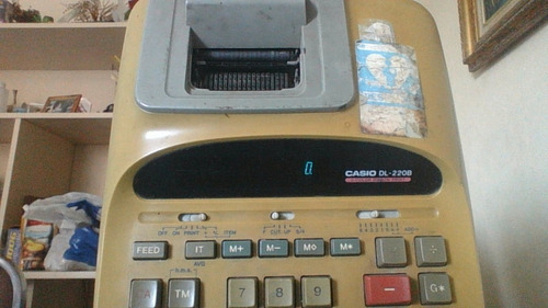 Calculadora De Rollo Casio Dl - 220b 