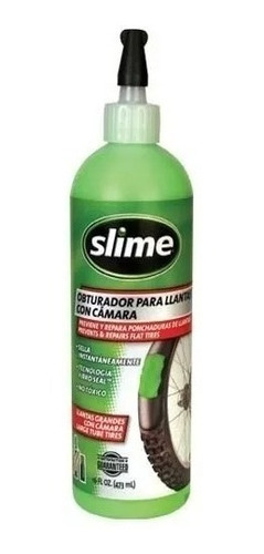 Sellador Llantas Camara Slime 8 Oz Bici 8 Oz