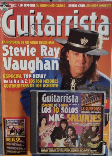 Lote Revista Guitarrista Numeros 1 Al 7 Completos Con Cd (Usado)