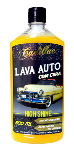 Shampoo Automotivo Com Cera High Shine Cadillac 500ml